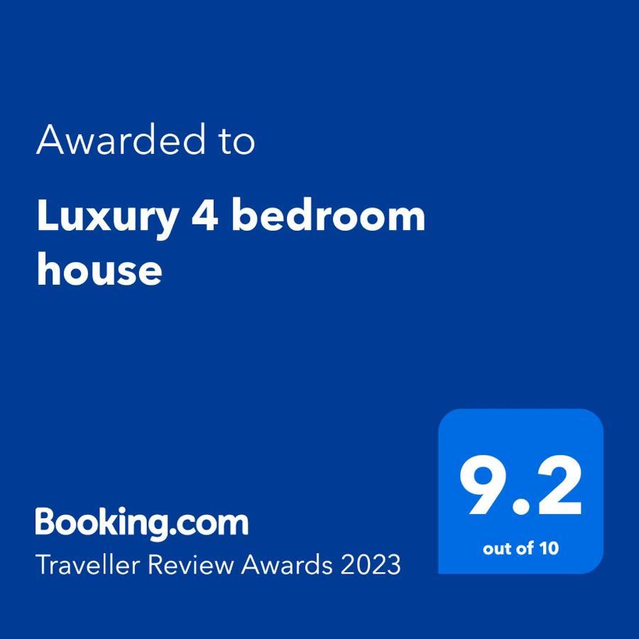 Luxury 4 Bedroom House 曼彻斯特 外观 照片